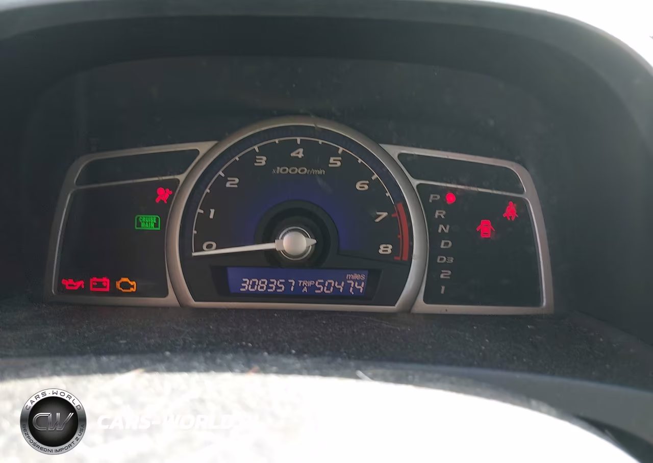 2007 Honda Civic Lx VIN:1HGFA16587L088550 - 7