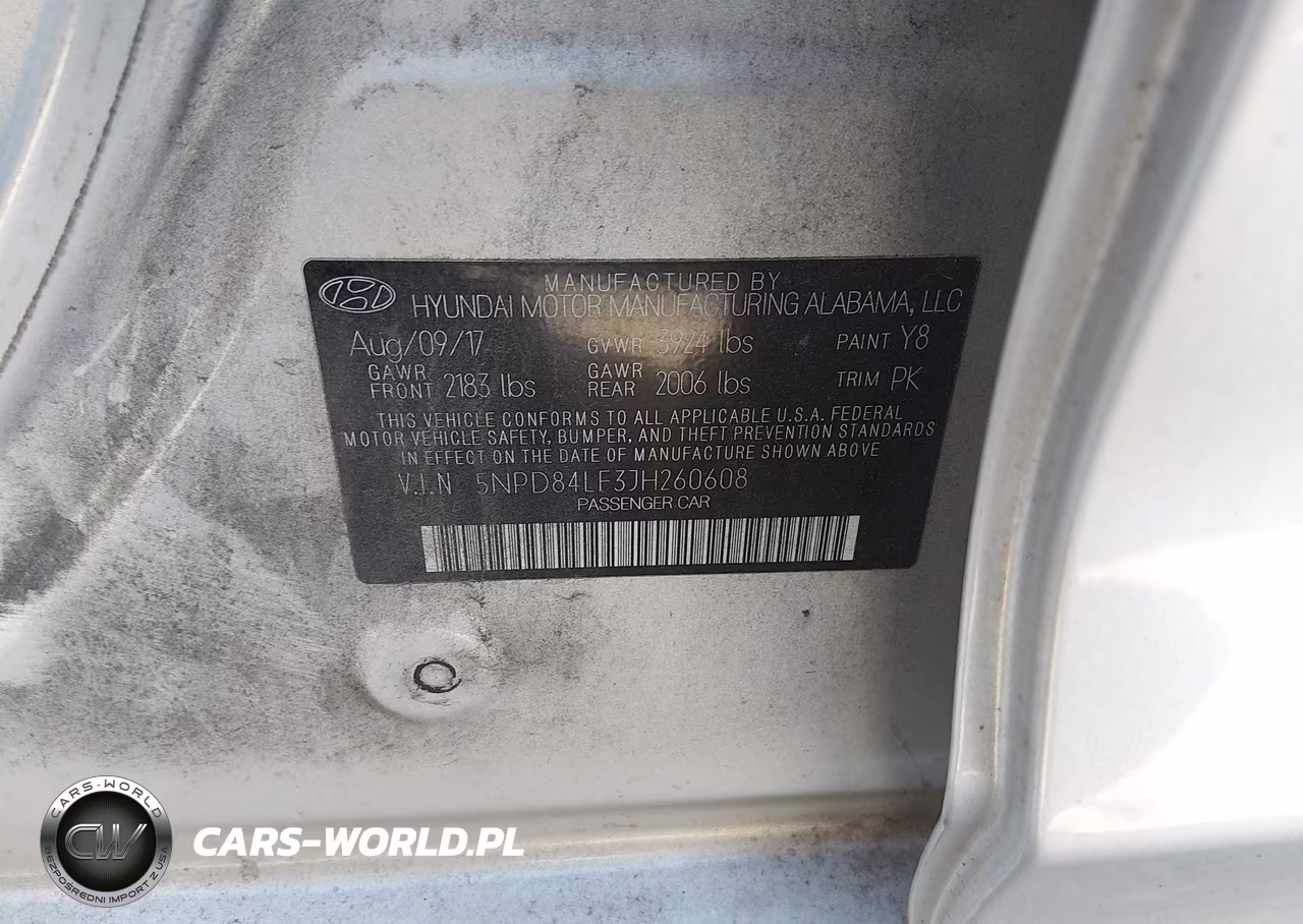 2018 Hyundai Elantra Sel VIN:5NPD84LF3JH260608 - 9