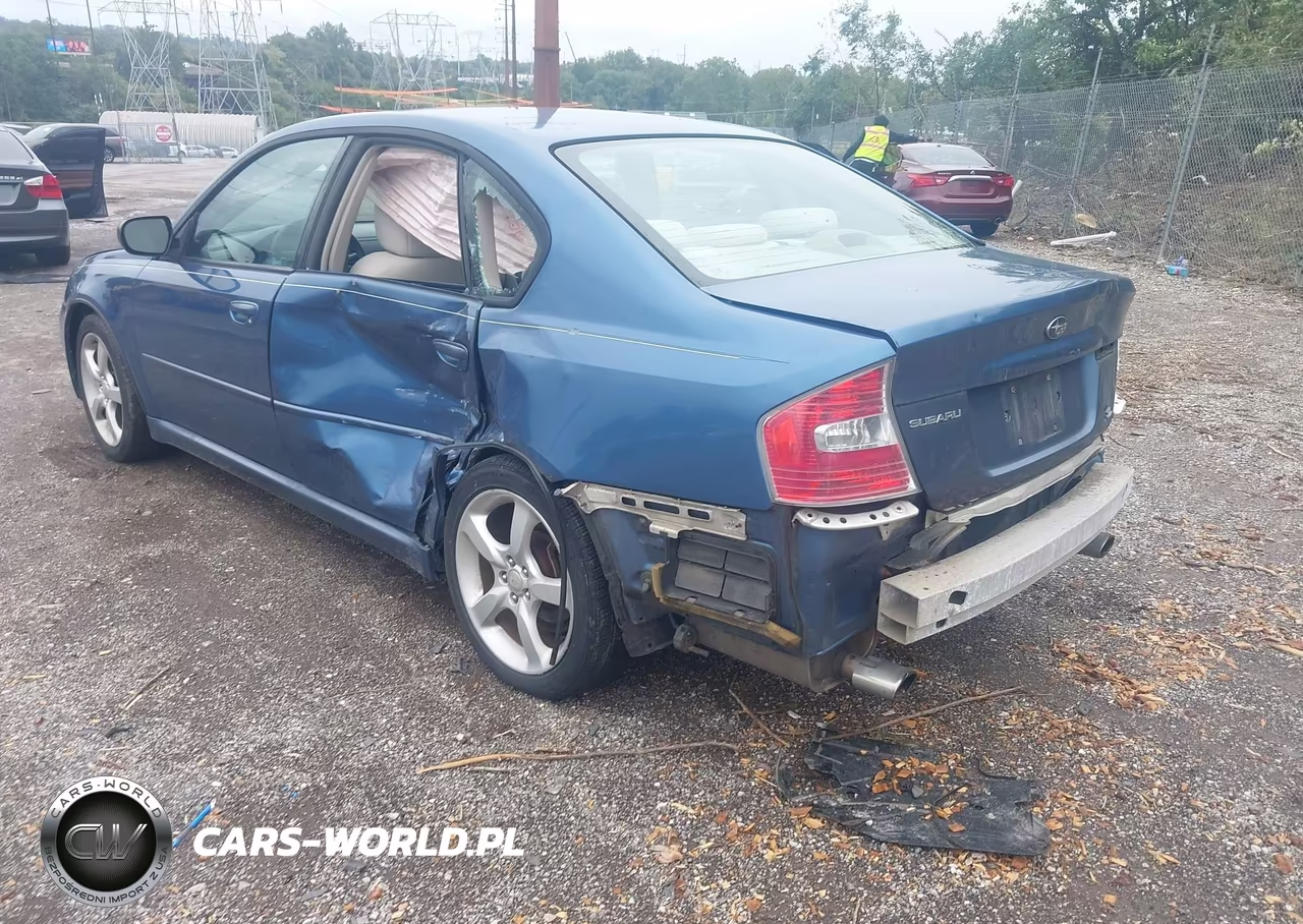2007 Subaru Legacy 2.5I VIN:4S3BL616X77209480 - 3
