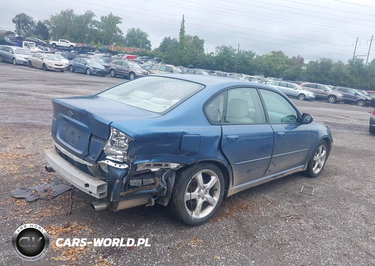 2007 Subaru Legacy 2.5I VIN:4S3BL616X77209480 - 4