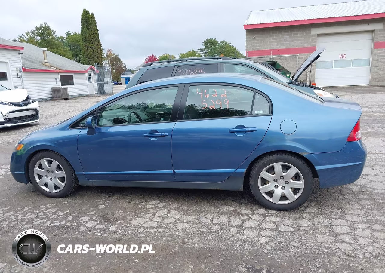 2008 Honda Civic Lx VIN:2HGFA16598H500280 - 12