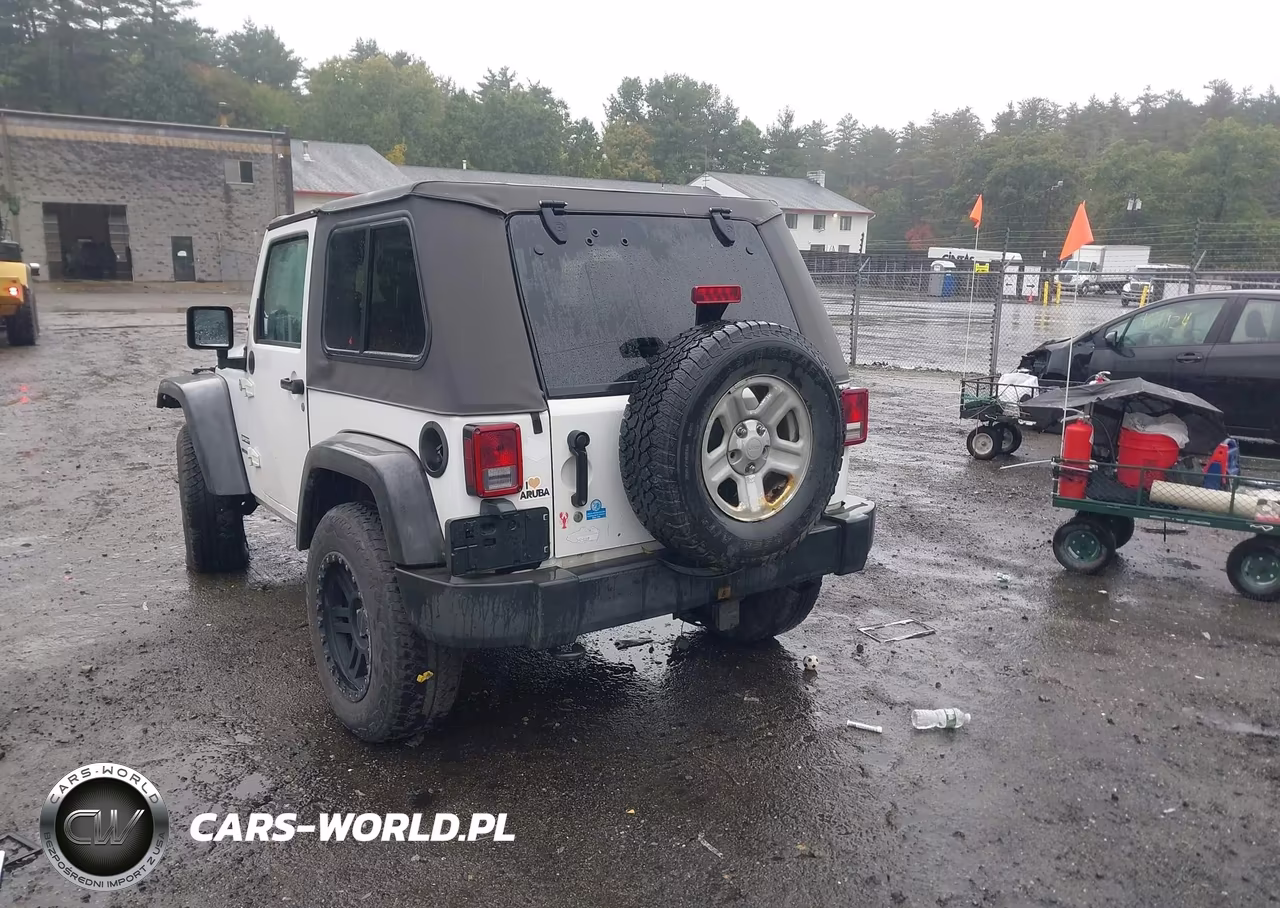 2012 Jeep Wrangler Sport VIN:1C4AJWAG3CL123598 - 3