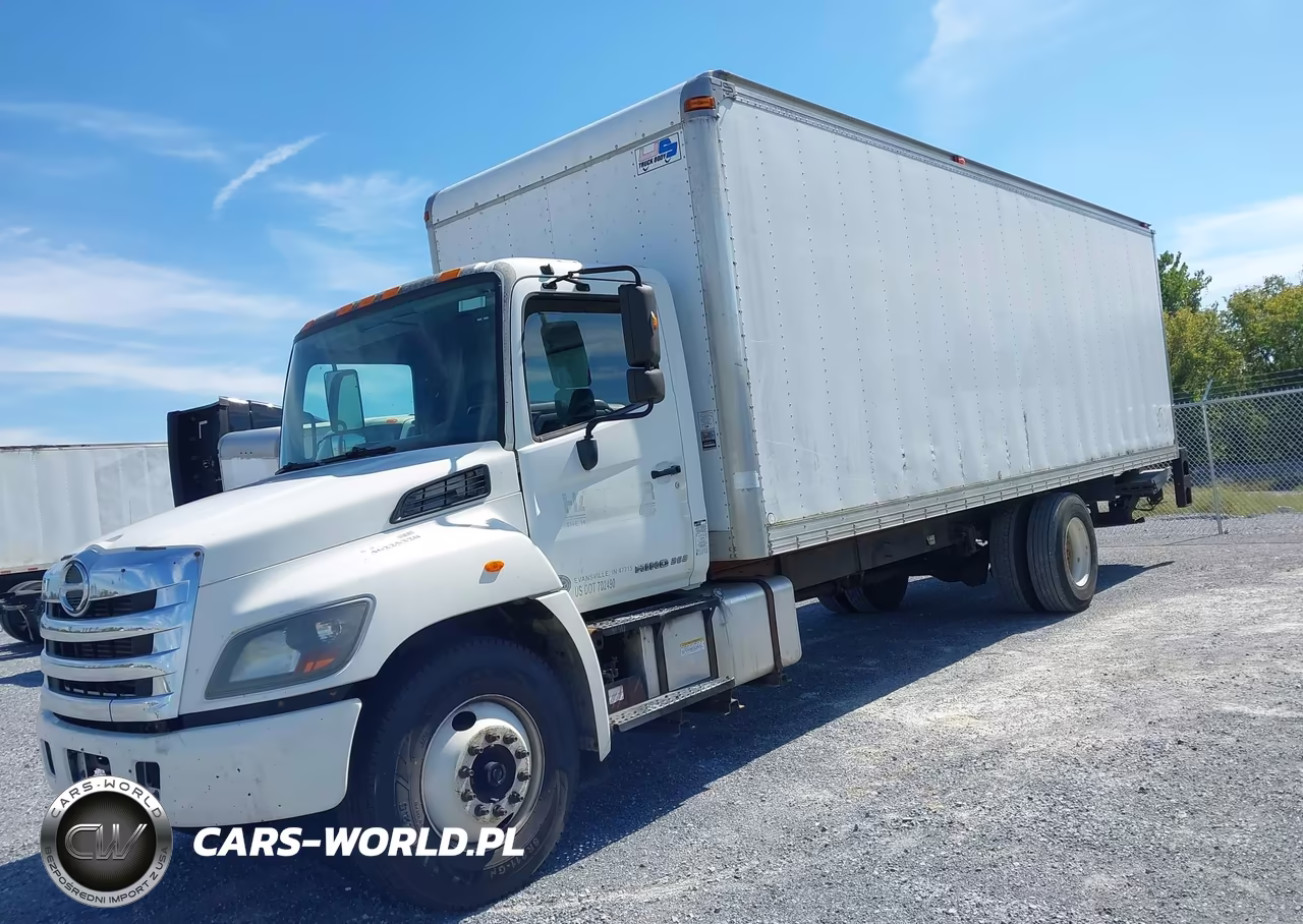 2015 Hino 258-268 VIN:5PVNJ8JT5F4S55707 - 2