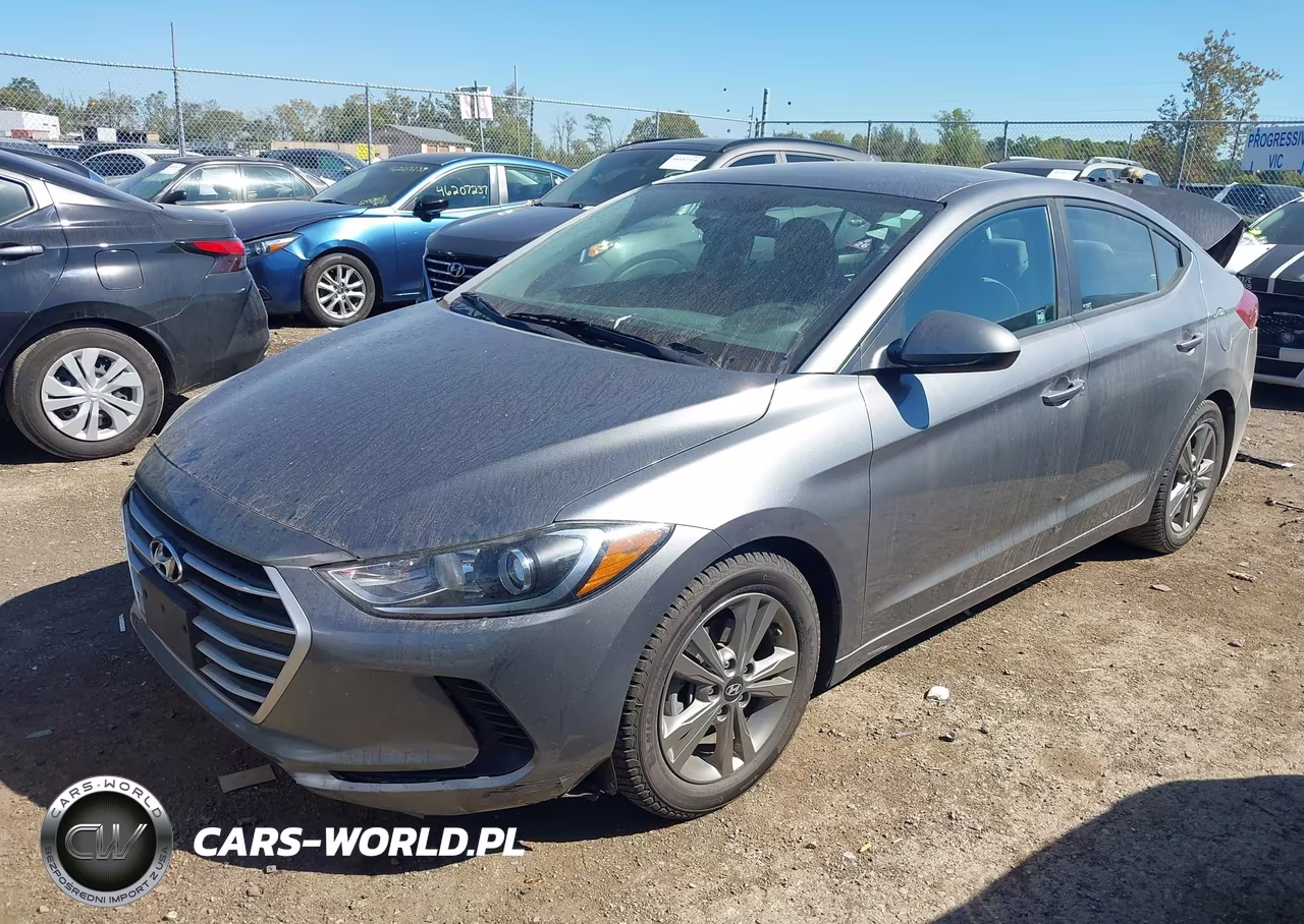 2018 Hyundai Elantra Sel VIN:5NPD84LF0JH335992 - 2
