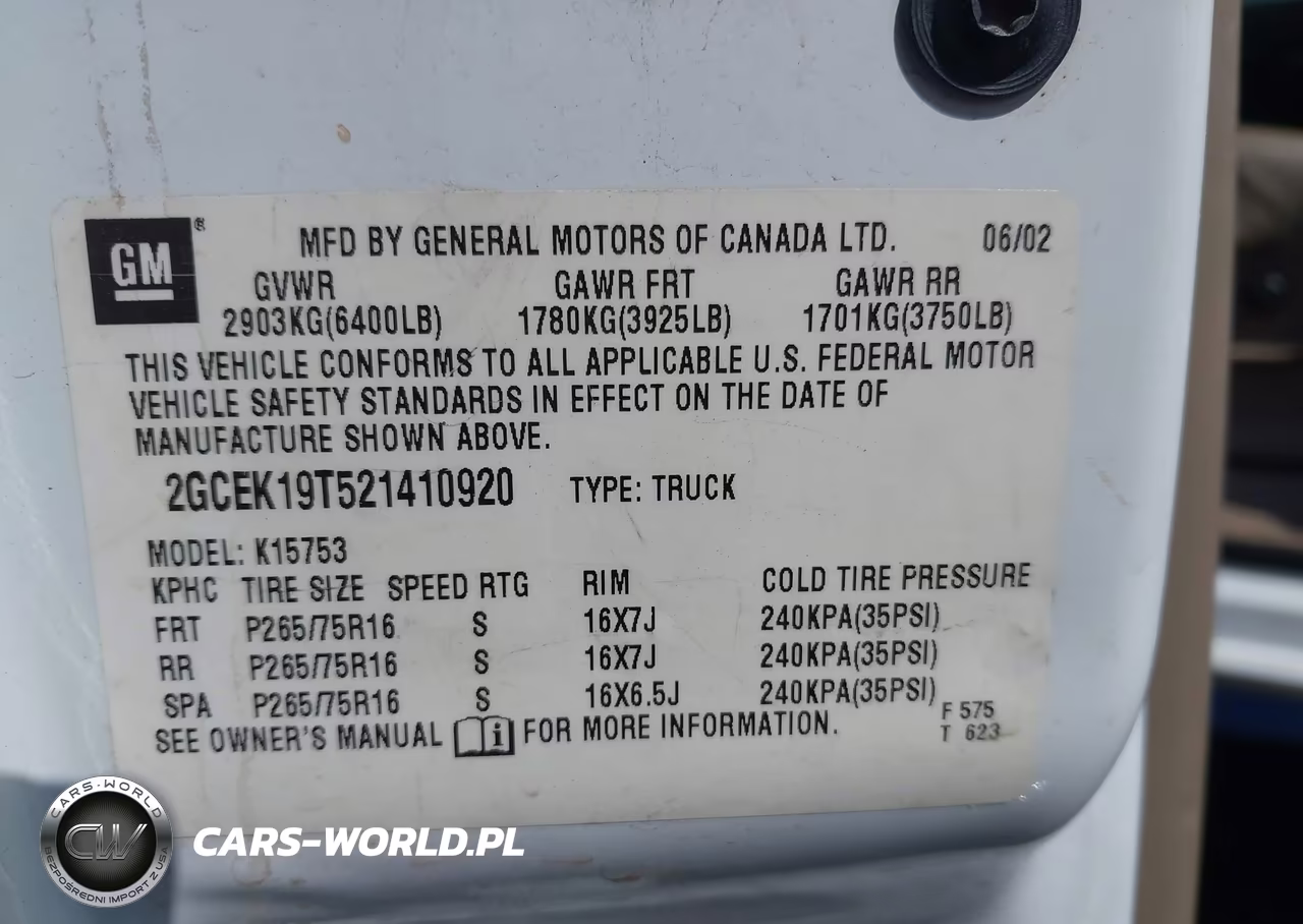2002 Chevrolet Silverado 1500 Lt VIN:2GCEK19T521410920 - 9
