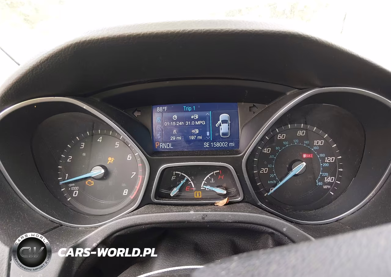 2014 Ford Focus Se VIN:1FADP3F23EL158075 - 7