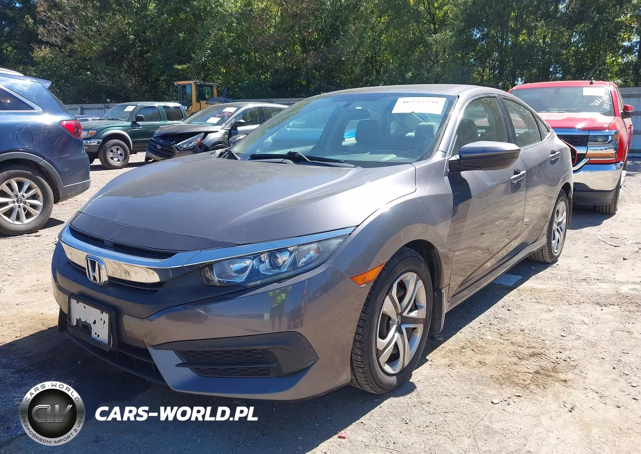 2016 Honda Civic Lx VIN:19XFC2F56GE016463 - 2