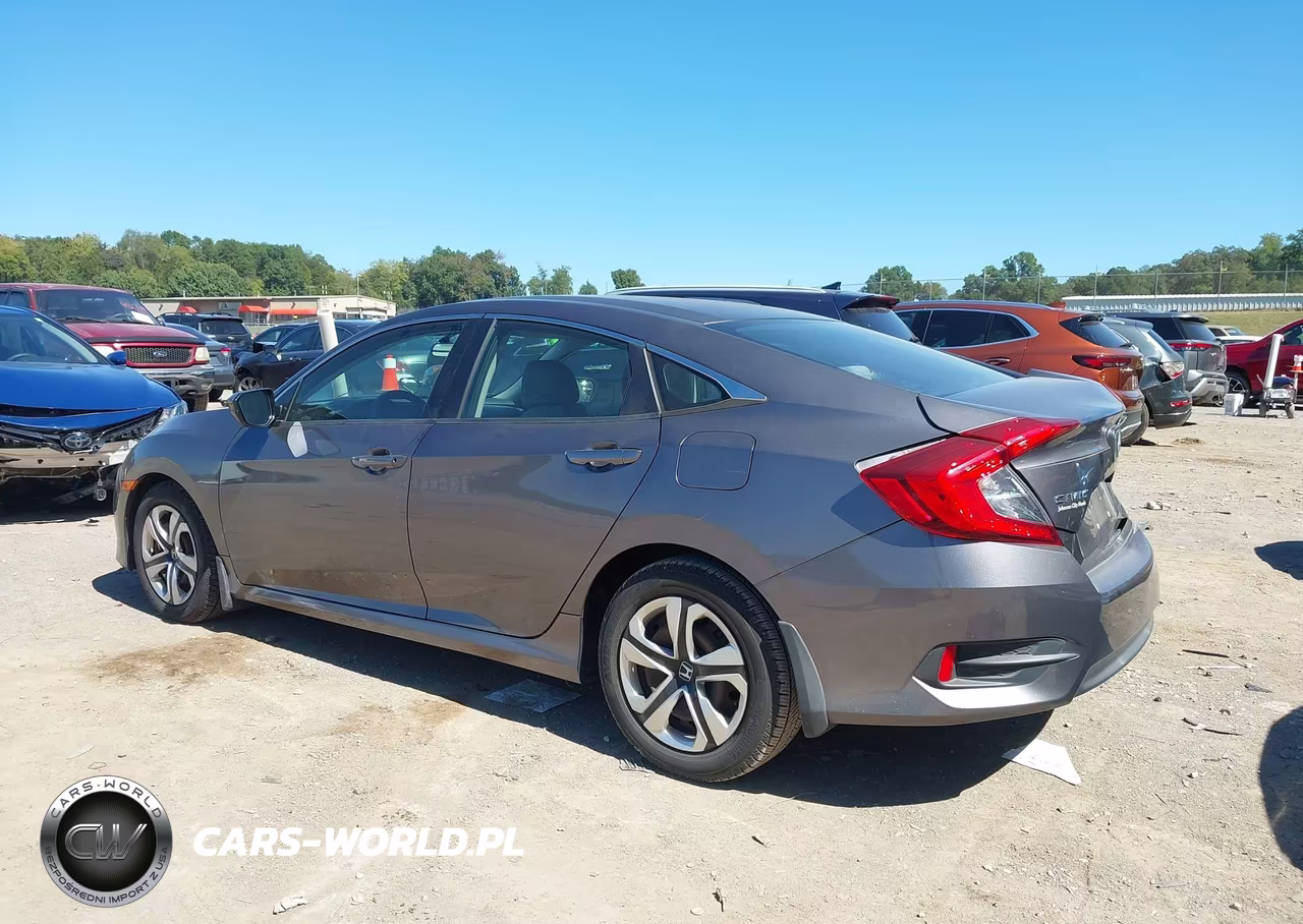2016 Honda Civic Lx VIN:19XFC2F56GE016463 - 3