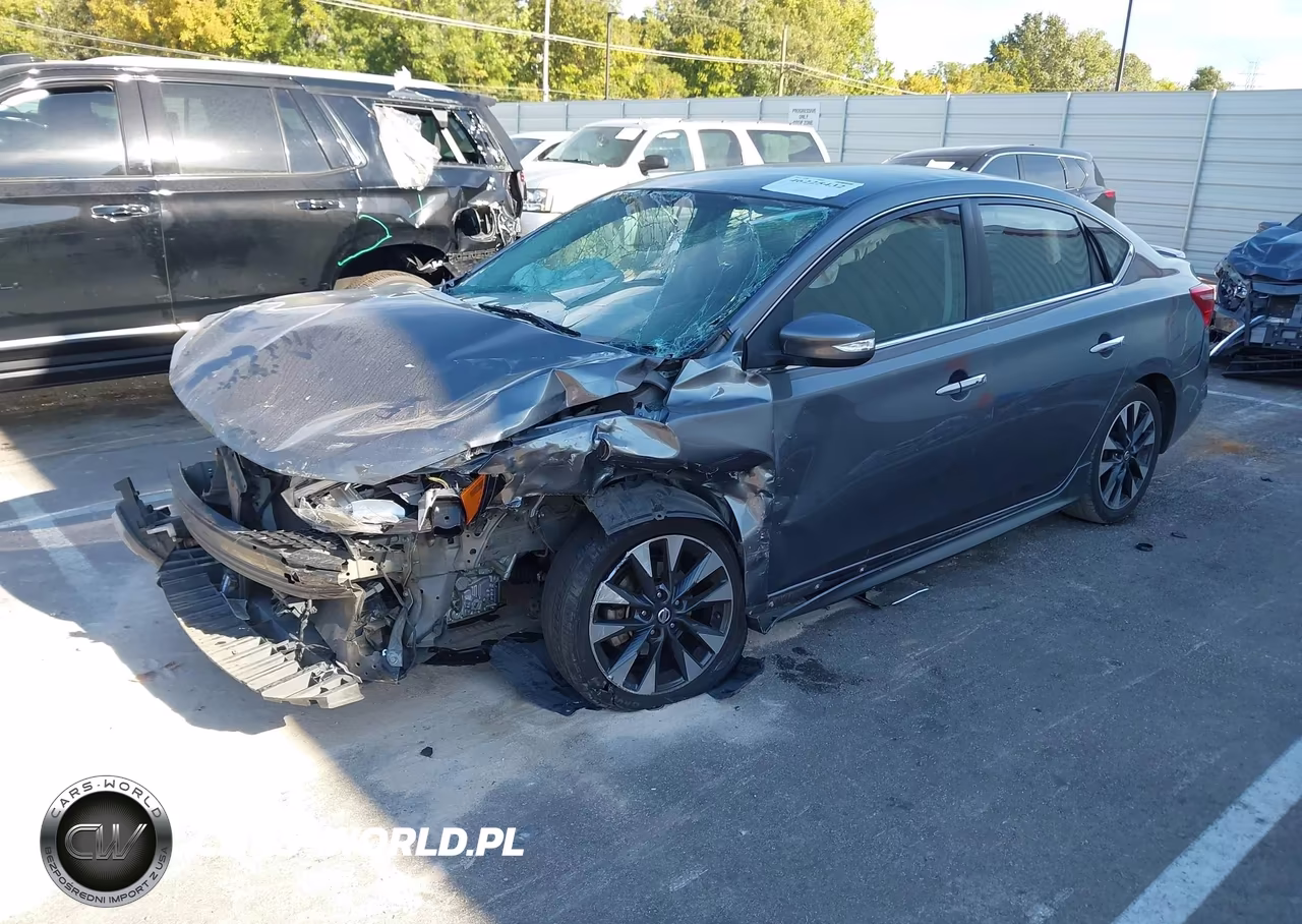 2019 Nissan Sentra Sr VIN:3N1AB7AP7KY346075 - 2