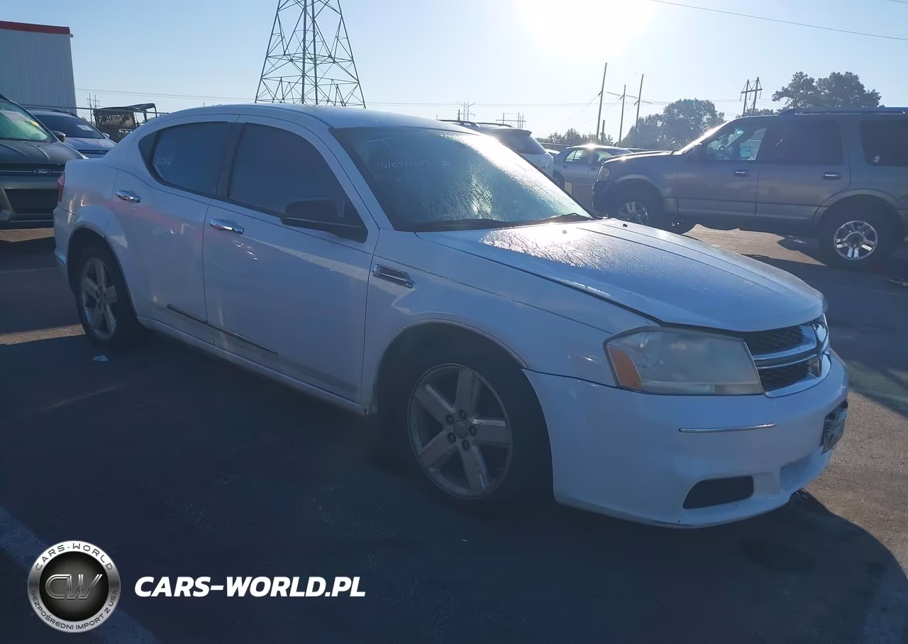 2013 Dodge Avenger Se VIN:1C3CDZAB5DN648565 - 1