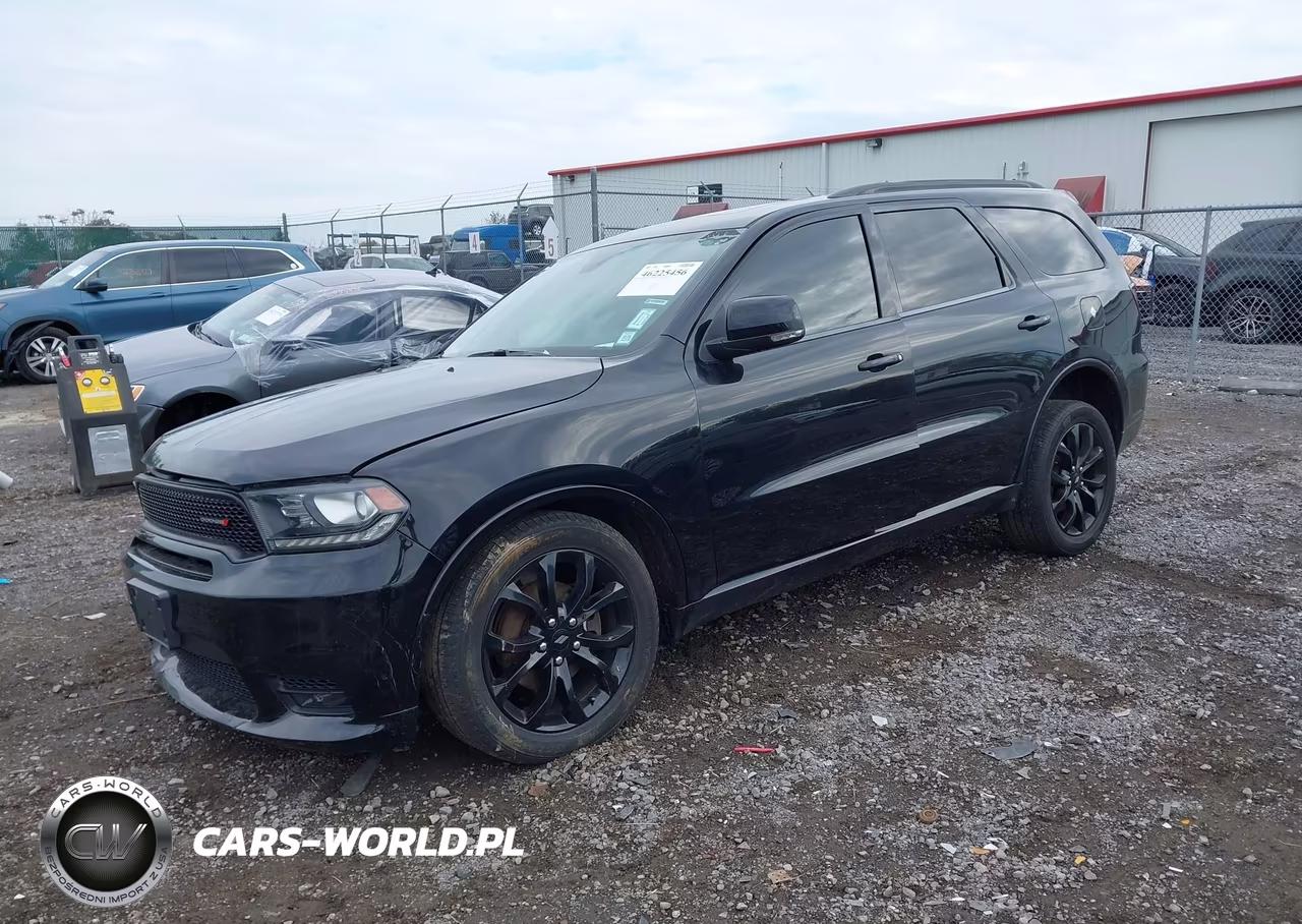 2020 Dodge Durango Gt Plus Awd VIN:1C4RDJDGXLC187596 - 2