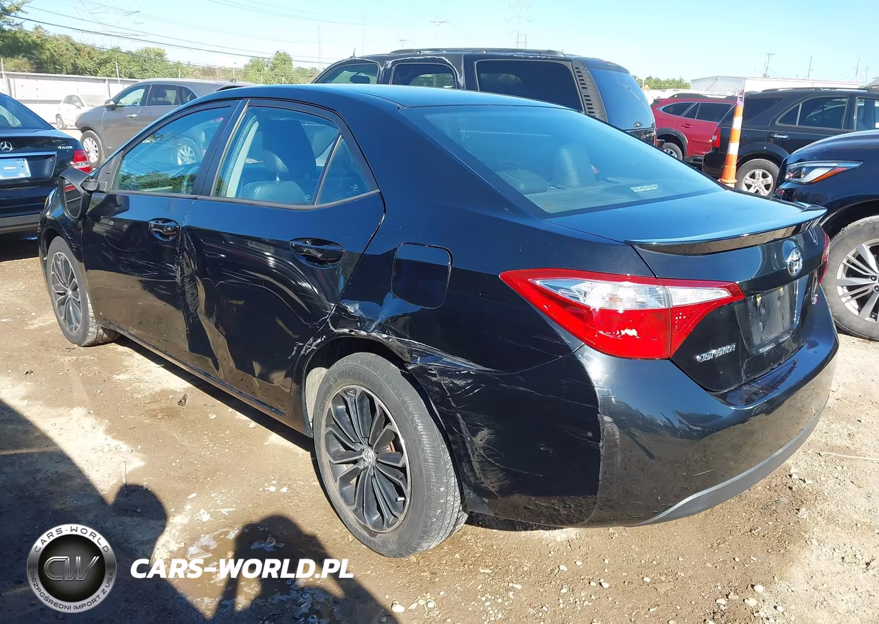 2015 Toyota Corolla S Plus VIN:2T1BURHE4FC449794 - 3