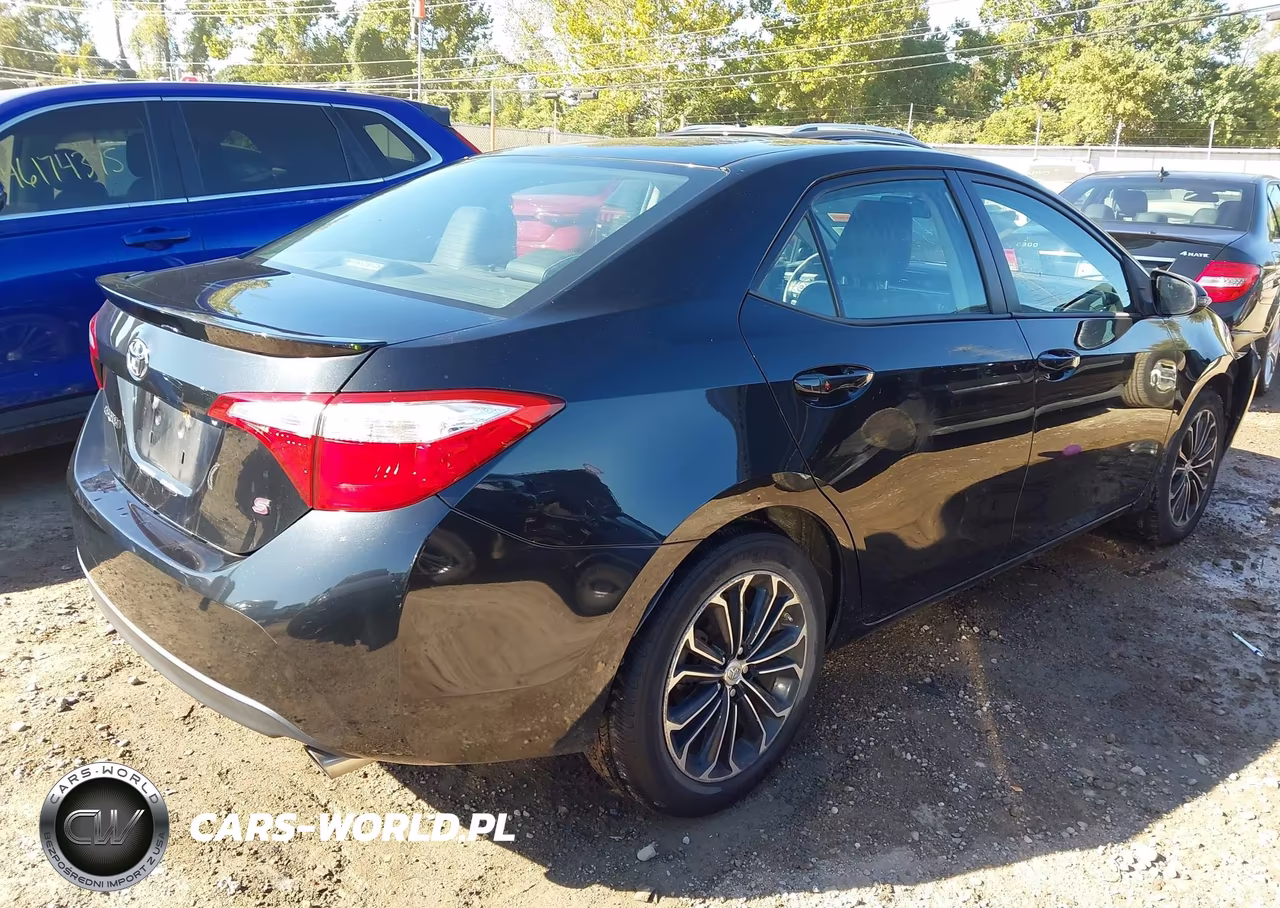 2015 Toyota Corolla S Plus VIN:2T1BURHE4FC449794 - 4