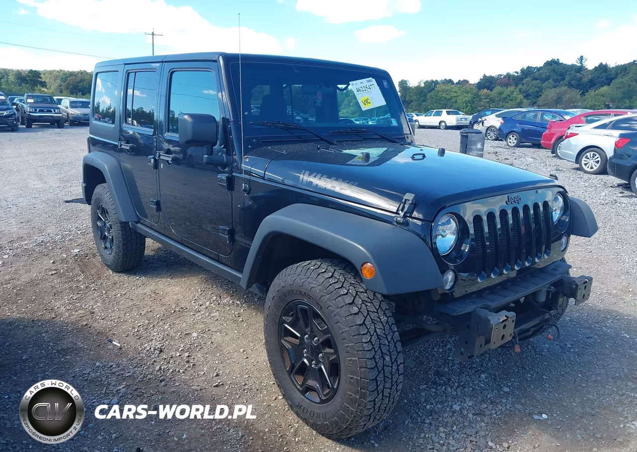 2016 Jeep Wrangler Unlimited Willys Wheeler