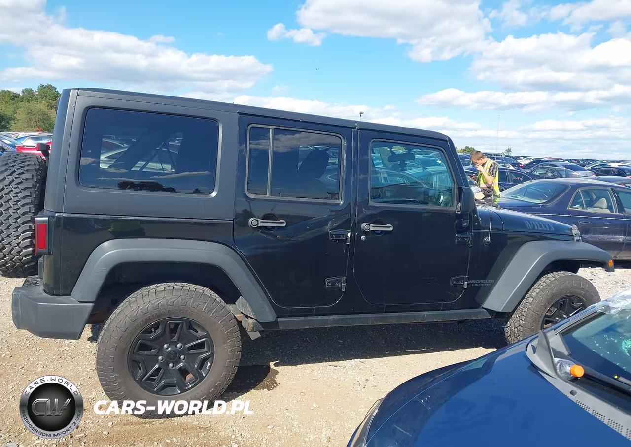 2016 Jeep Wrangler Unlimited Willys Wheeler VIN:1C4BJWDG8GL155369 - 13
