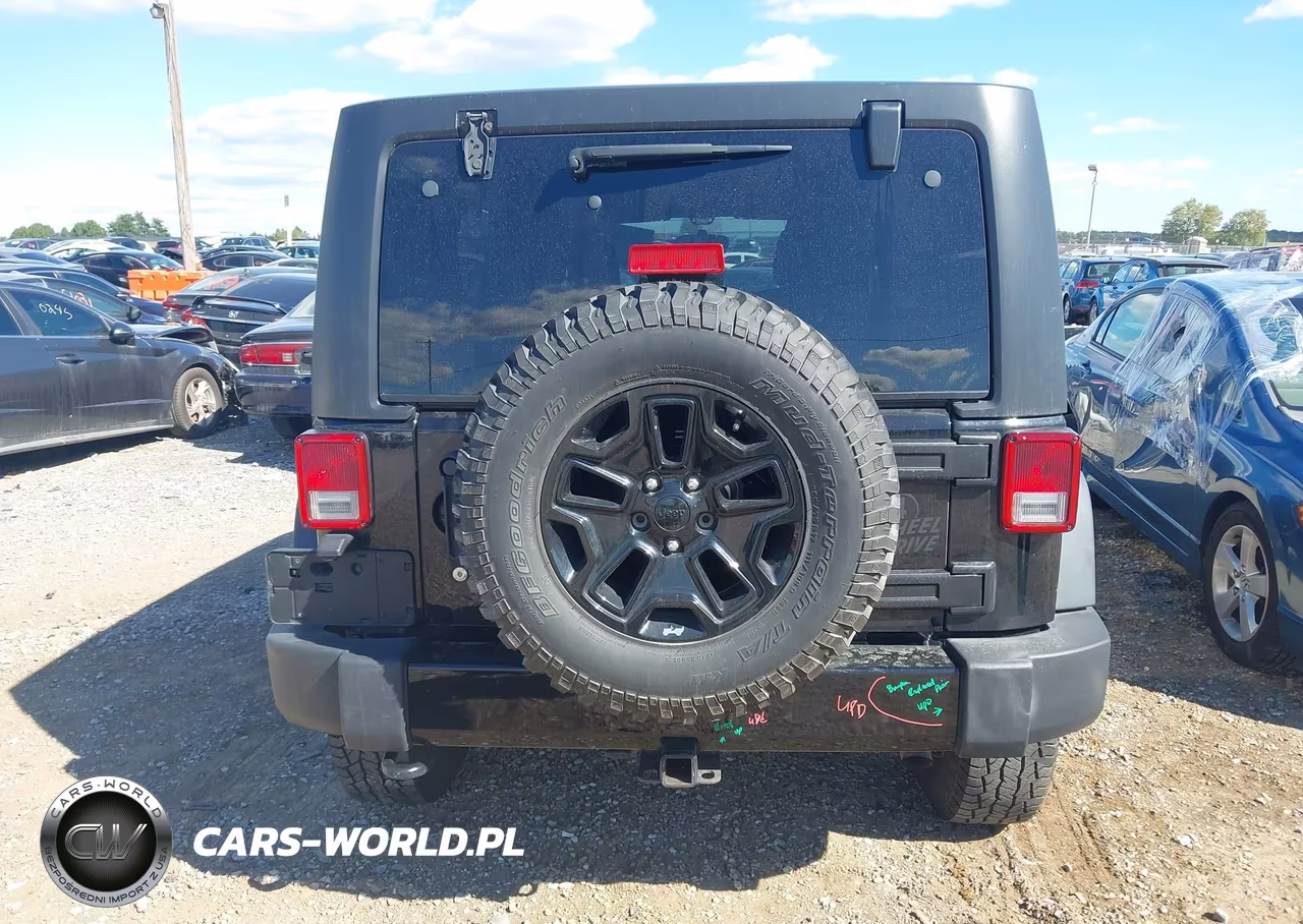 2016 Jeep Wrangler Unlimited Willys Wheeler VIN:1C4BJWDG8GL155369 - 16