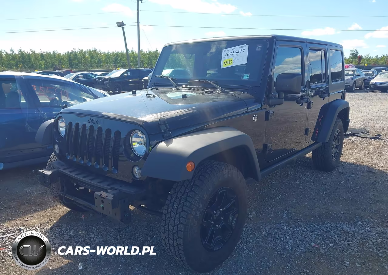 2016 Jeep Wrangler Unlimited Willys Wheeler VIN:1C4BJWDG8GL155369 - 2