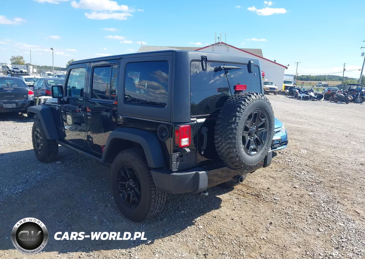 2016 Jeep Wrangler Unlimited Willys Wheeler VIN:1C4BJWDG8GL155369 - 3