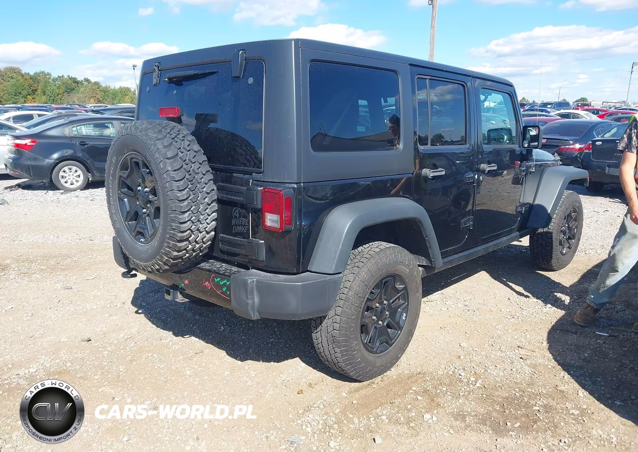 2016 Jeep Wrangler Unlimited Willys Wheeler VIN:1C4BJWDG8GL155369 - 4