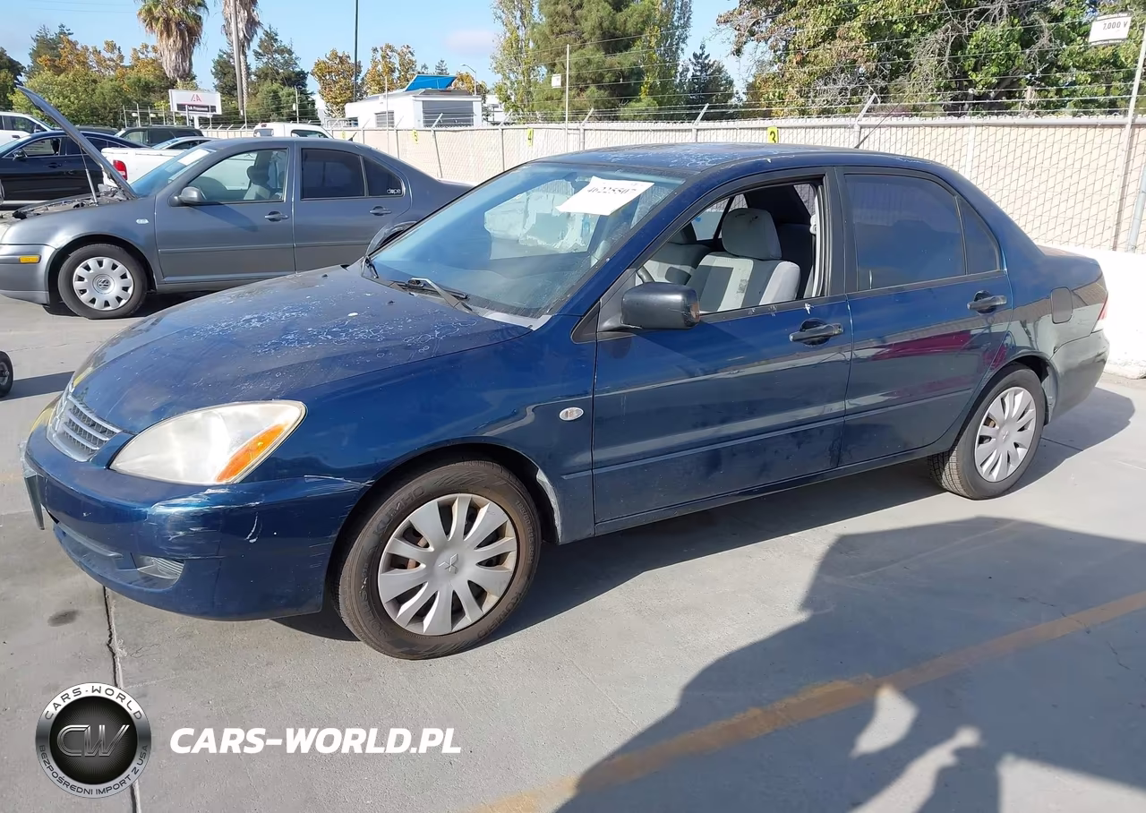 2006 Mitsubishi Lancer Es-Se VIN:JA3AJ26E26U071281 - 2