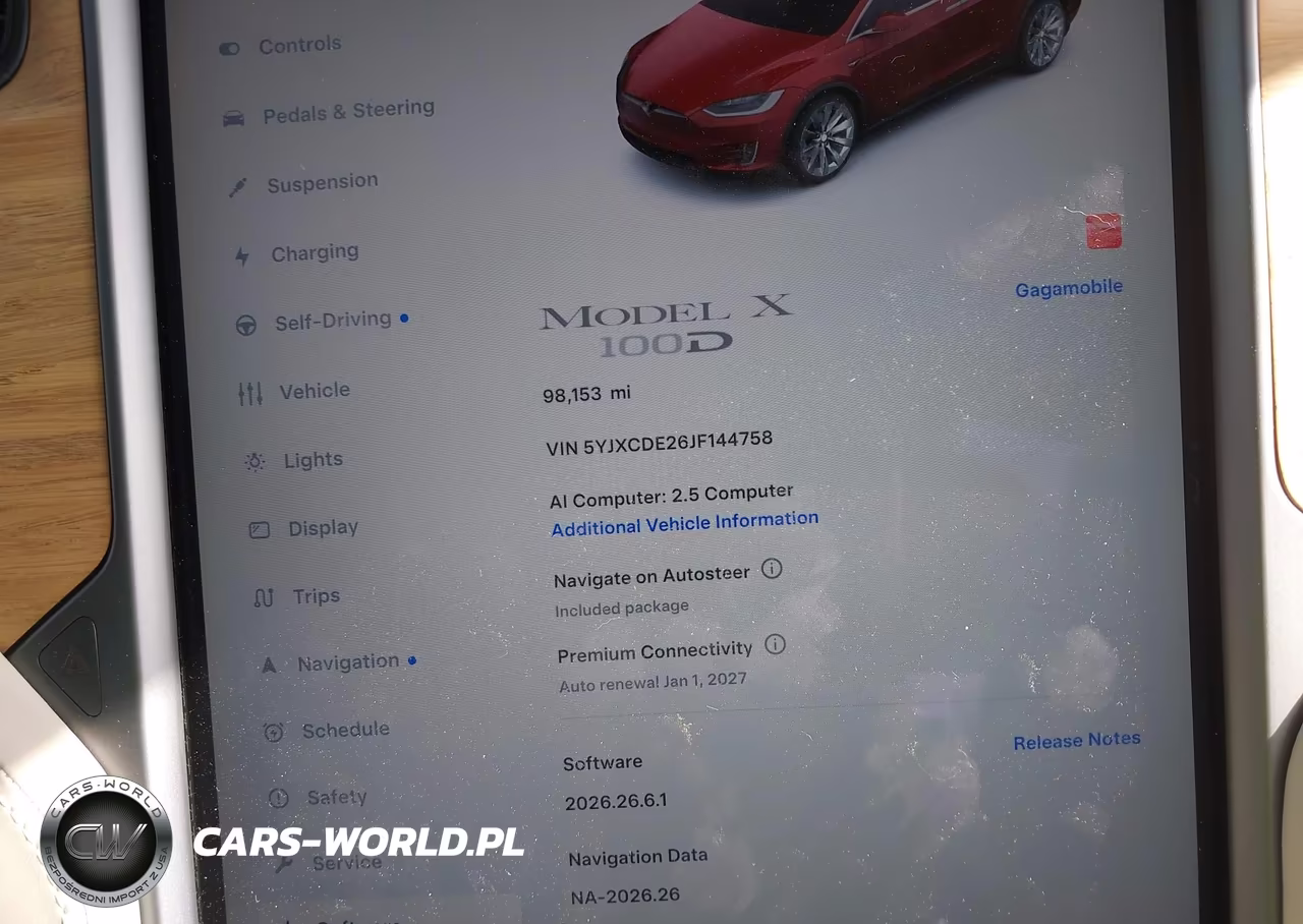 2018 Tesla Model X 100D-75D-P100D VIN:5YJXCDE26JF144758 - 7
