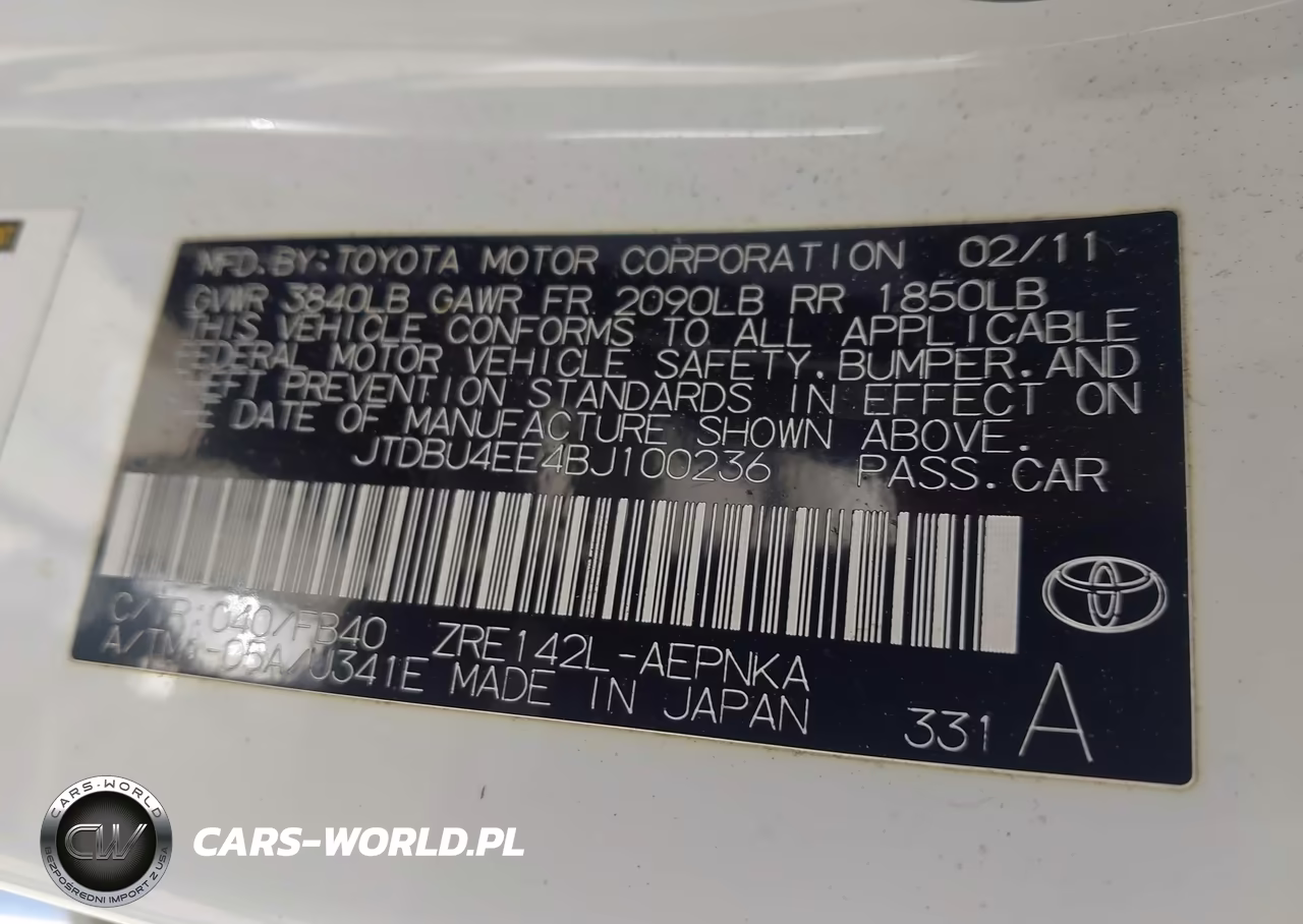 2011 Toyota Corolla Le VIN:JTDBU4EE4BJ100236 - 9