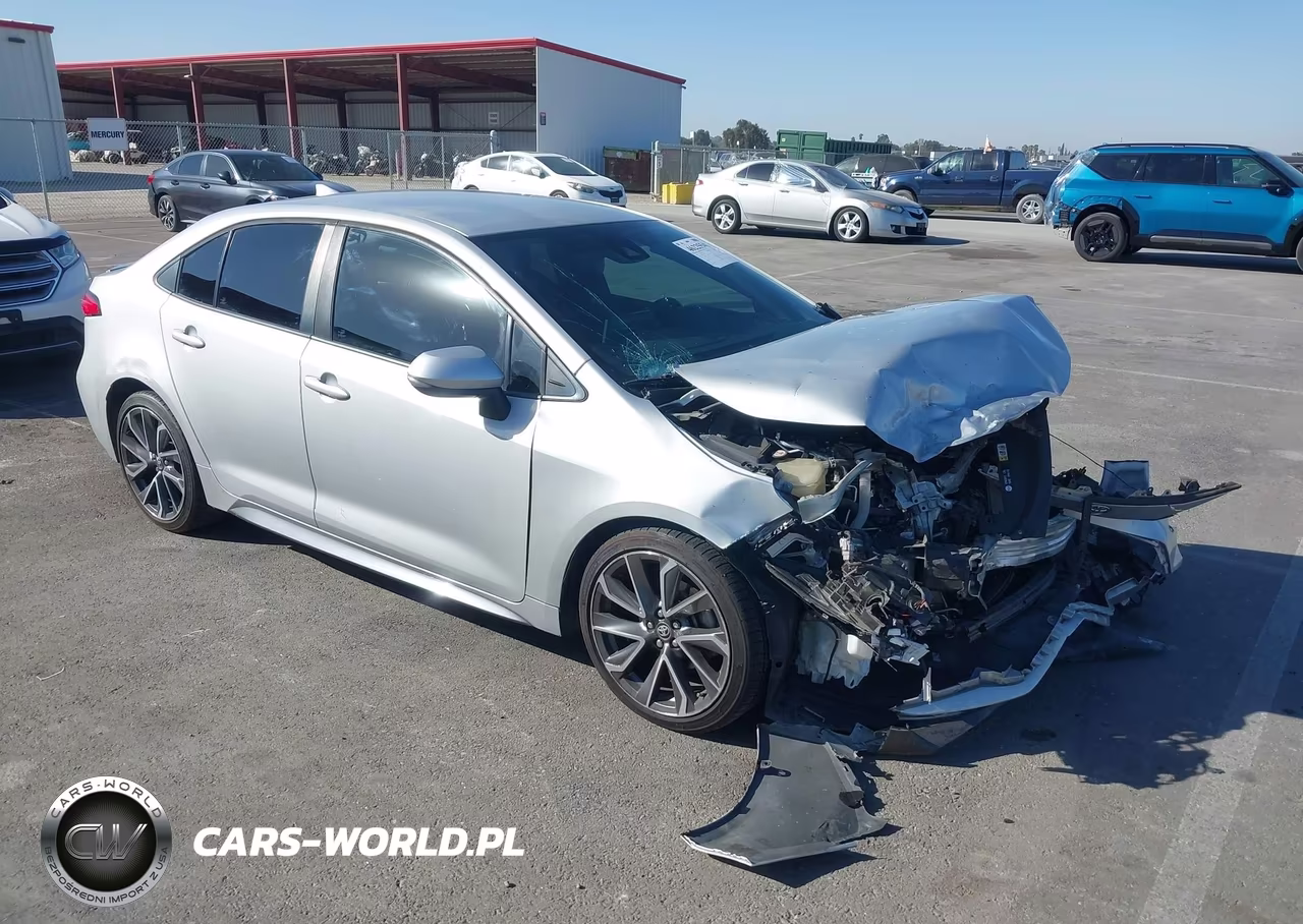 2020 Toyota Corolla Se VIN:5YFS4RCE4LP057644 - 1