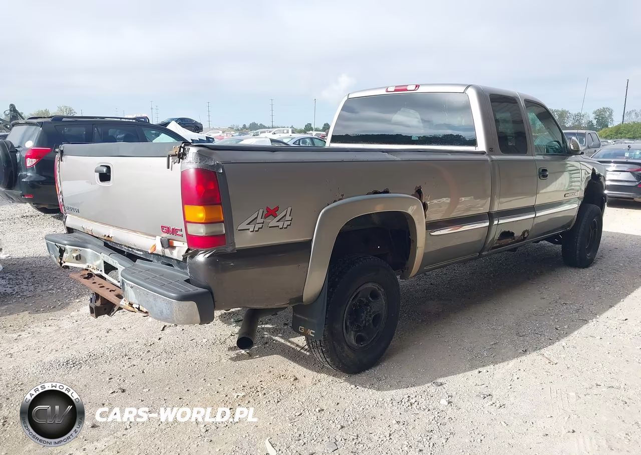 2001 GMC Sierra 2500Hd Sle VIN:1GTHK29U21E230125 - 4