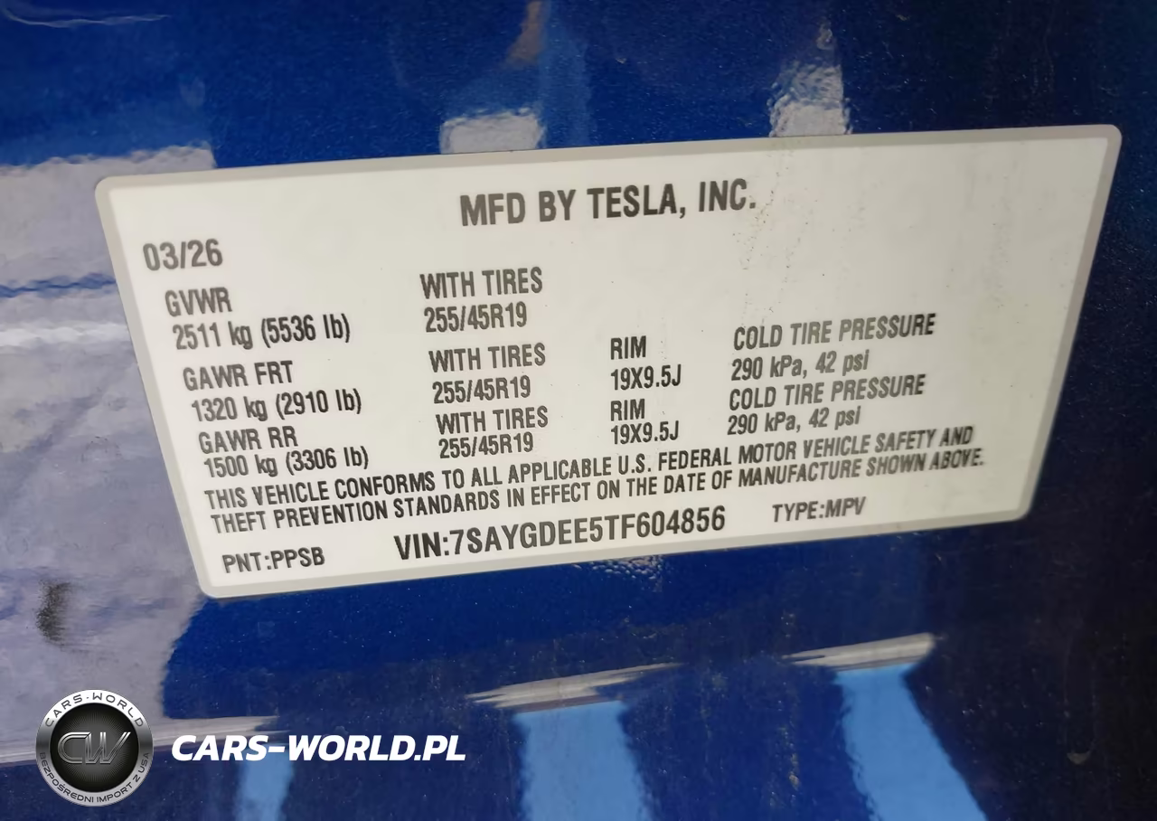2026 Tesla Model Y All-Wheel Drive-Long Range Launch Series-Premium All-Wheel Drive VIN:7SAYGDEE5TF604856 - 9