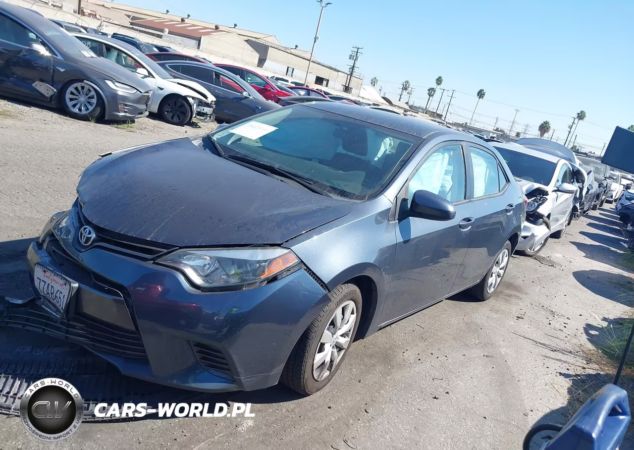 2016 Toyota Corolla Le VIN:2T1BURHE5GC663209 - 2