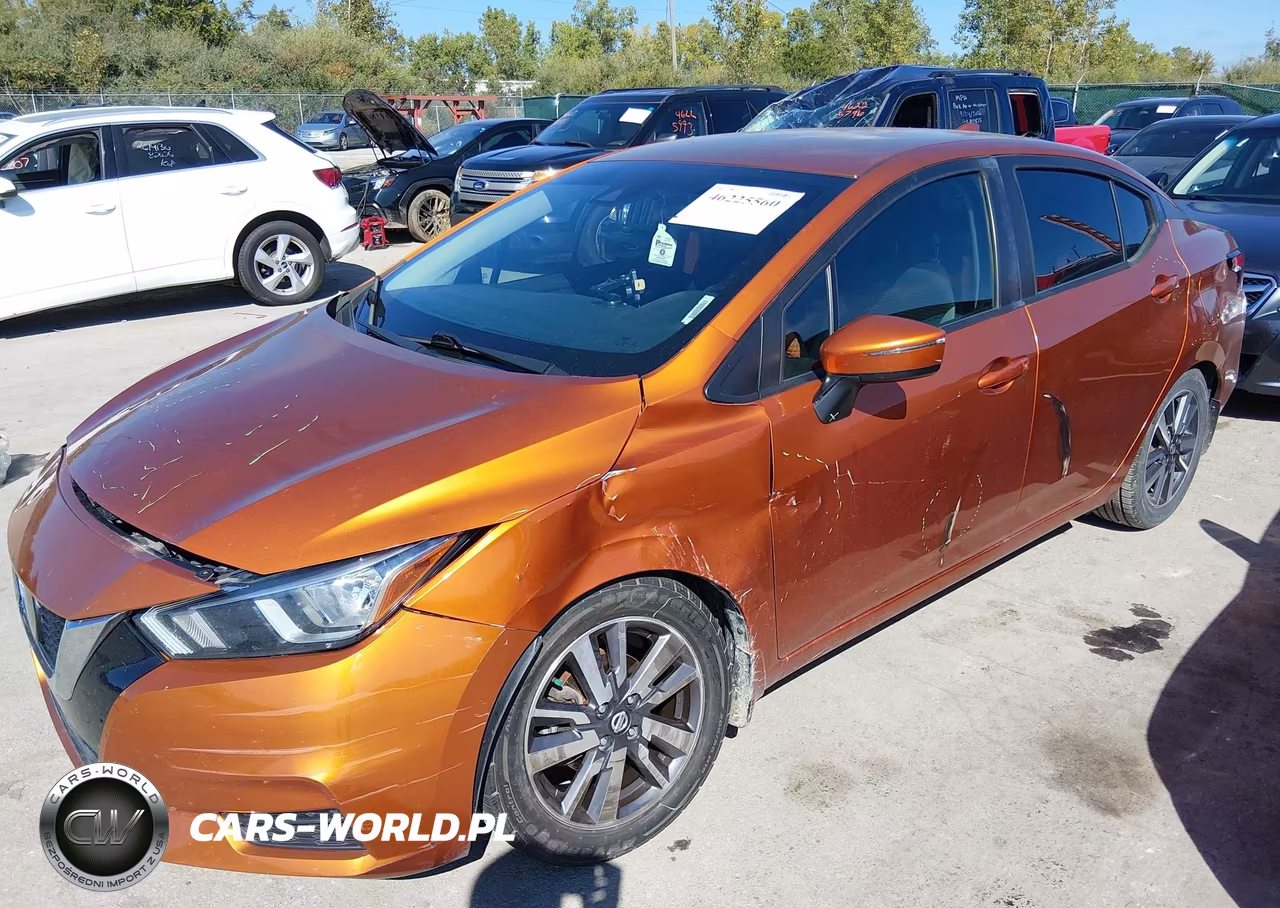 2020 Nissan Versa Sv Xtronic Cvt VIN:3N1CN8EV1LL810457 - 2