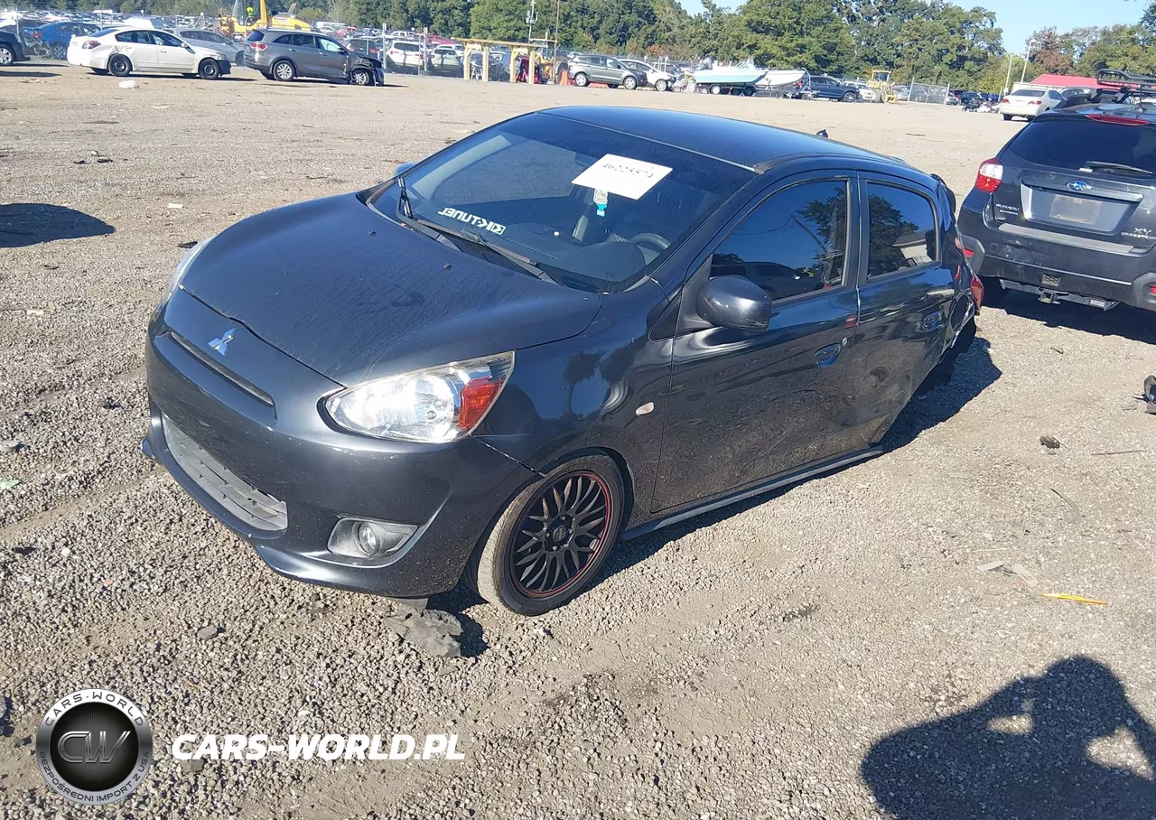 2015 Mitsubishi Mirage De VIN:ML32A3HJ6FH003129 - 2
