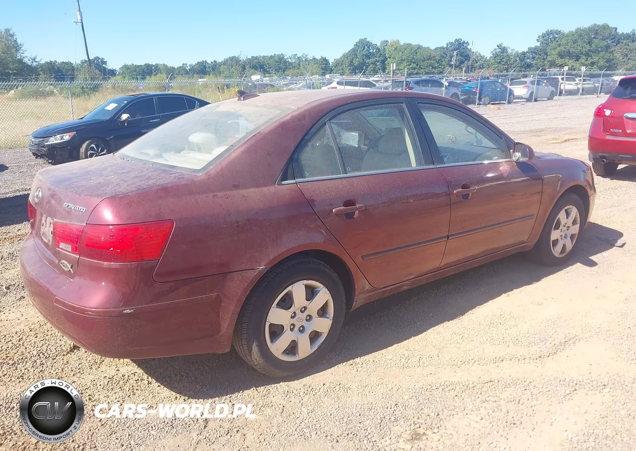 2009 Hyundai Sonata Gls VIN:5NPET46C39H564781 - 4