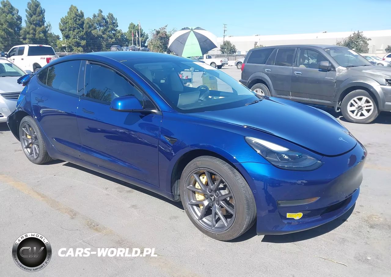 2022 Tesla Model 3 Rear-Wheel Drive VIN:5YJ3E1EA4NF164611 - 1