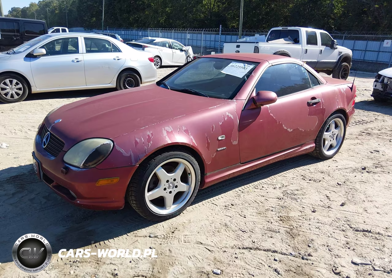 1999 Mercedes-Benz Slk 230 Kompressor VIN:WDBKK47F0XF114073 - 2