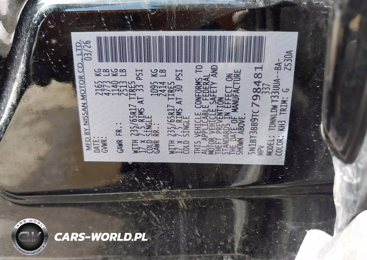 2026 Nissan Rogue Rock Creek VIN:5N1BT3BB9TC798481 - 9