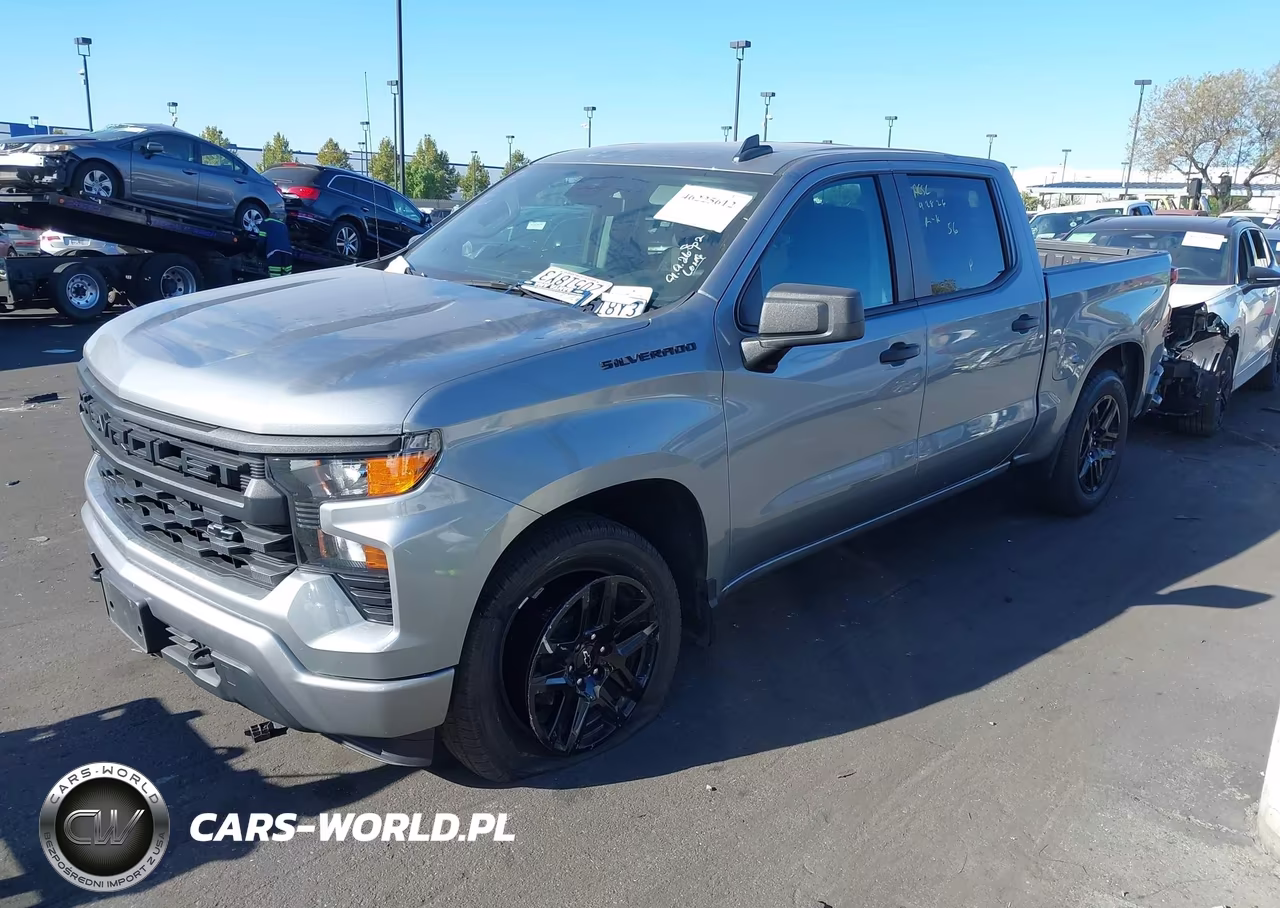 2024 Chevrolet Silverado 1500 2Wd Short Bed Custom VIN:1GCPABEK2RZ244114 - 2