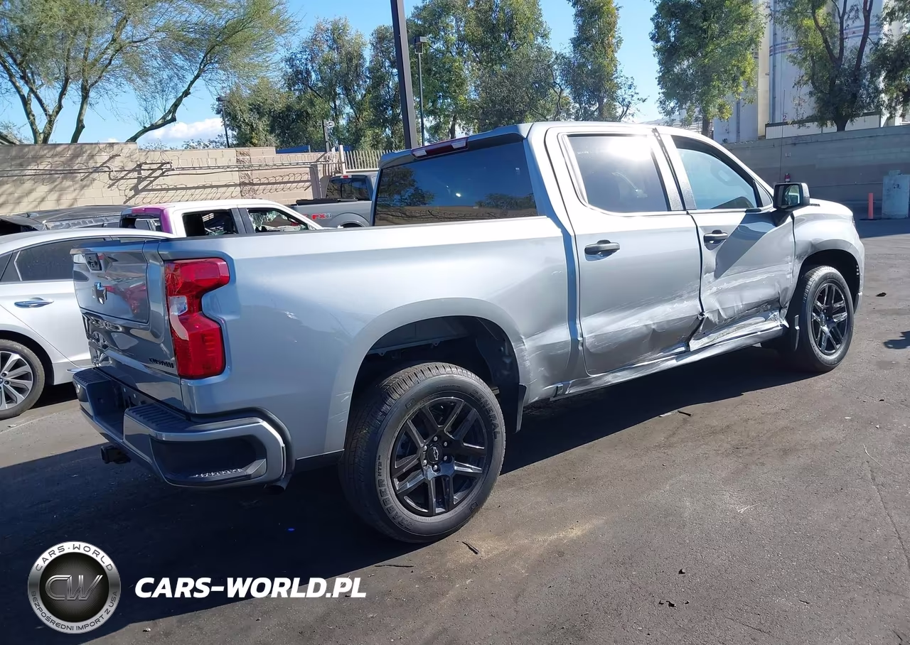 2024 Chevrolet Silverado 1500 2Wd Short Bed Custom VIN:1GCPABEK2RZ244114 - 4