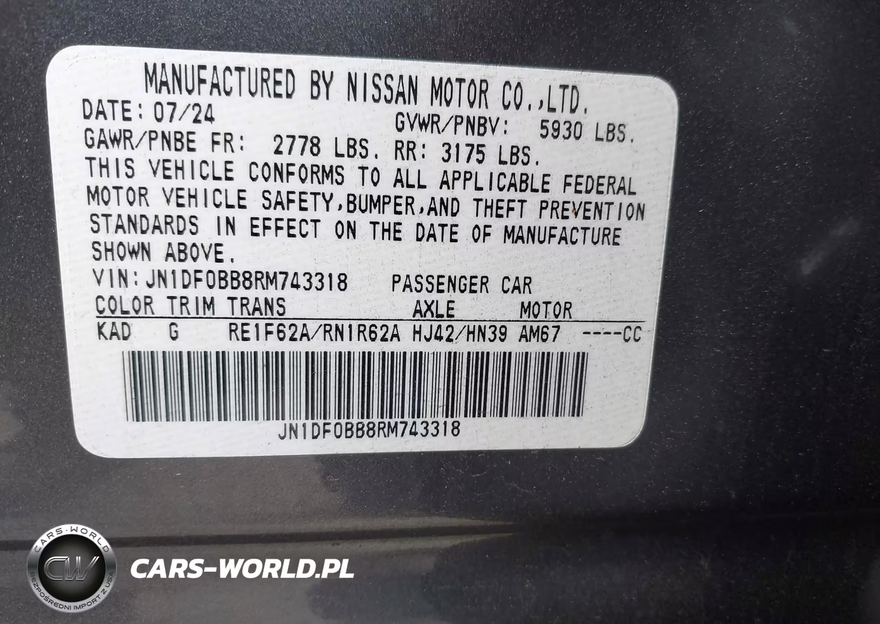 2024 Nissan Ariya Evolve+ VIN:JN1DF0BB8RM743318 - 9