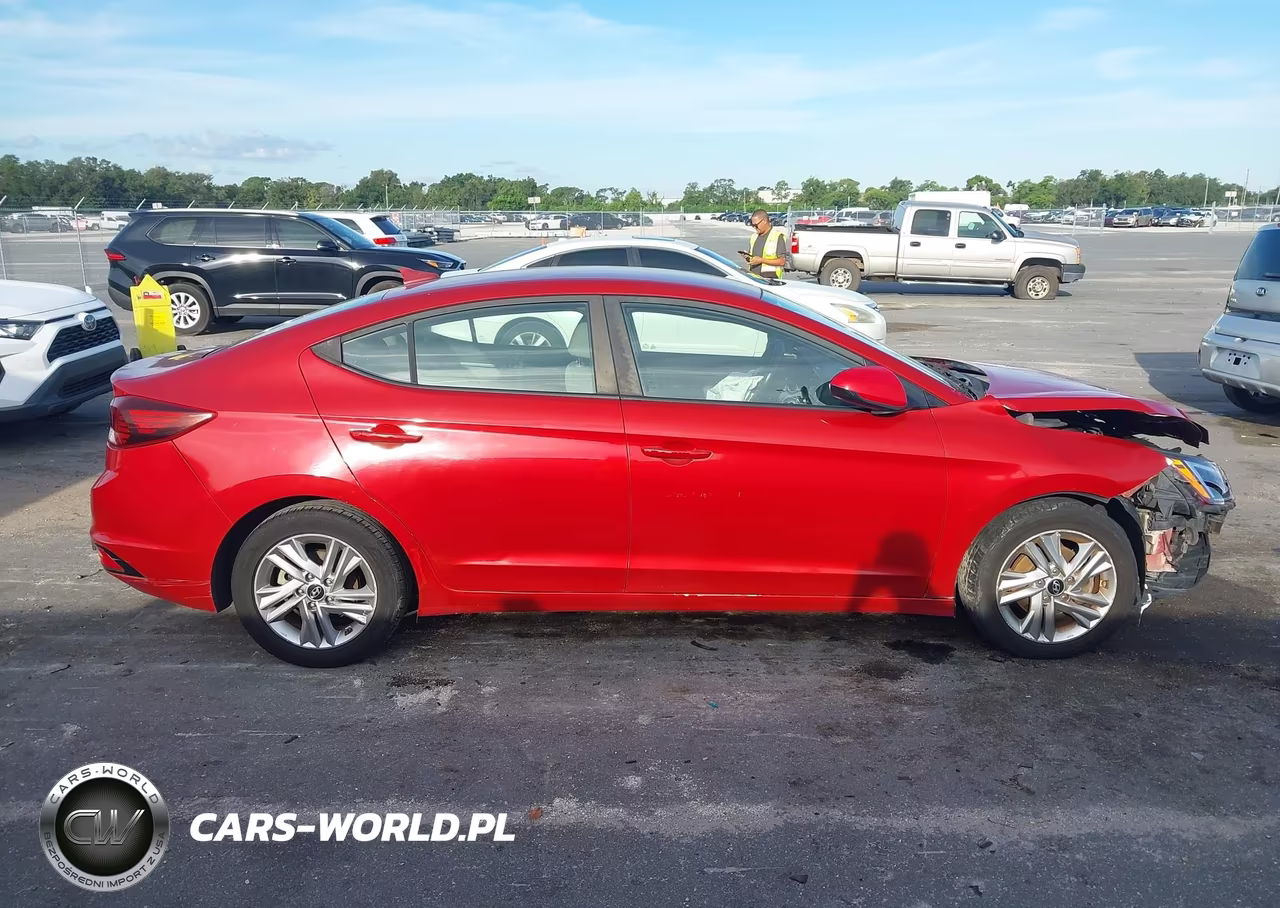 2019 Hyundai Elantra Sel VIN:KMHD84LF2KU749679 - 14