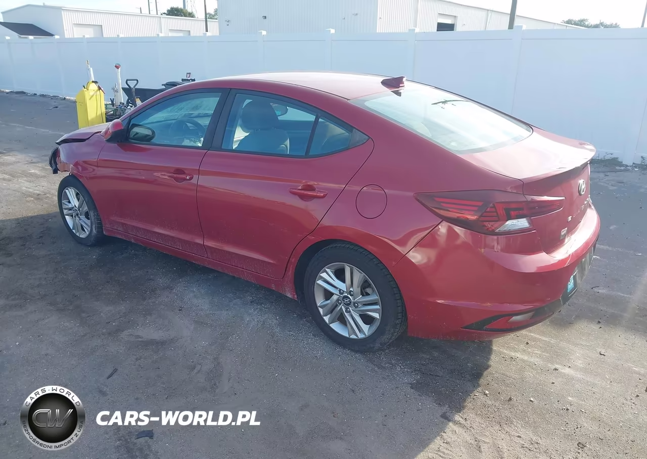 2019 Hyundai Elantra Sel VIN:KMHD84LF2KU749679 - 3