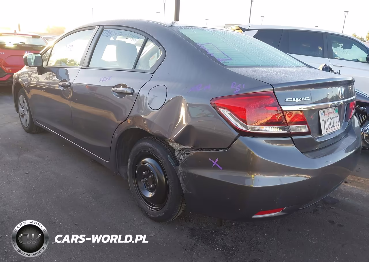 2015 Honda Civic Lx VIN:19XFB2F59FE246371 - 3