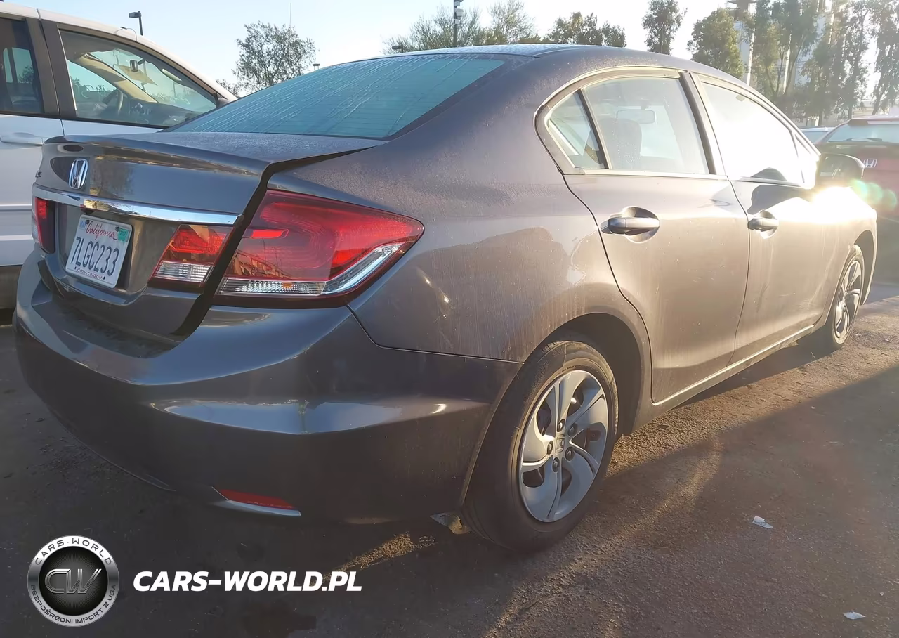 2015 Honda Civic Lx VIN:19XFB2F59FE246371 - 4