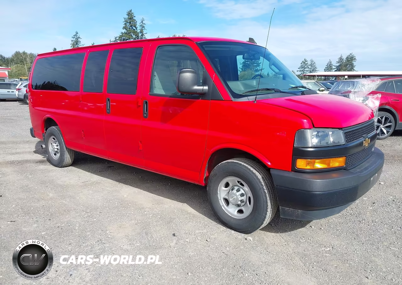 2020 Chevrolet Express Passenger Rwd 3500 Extended Wheelbase Ls VIN:1GAZGNFG5L1265797 - 1