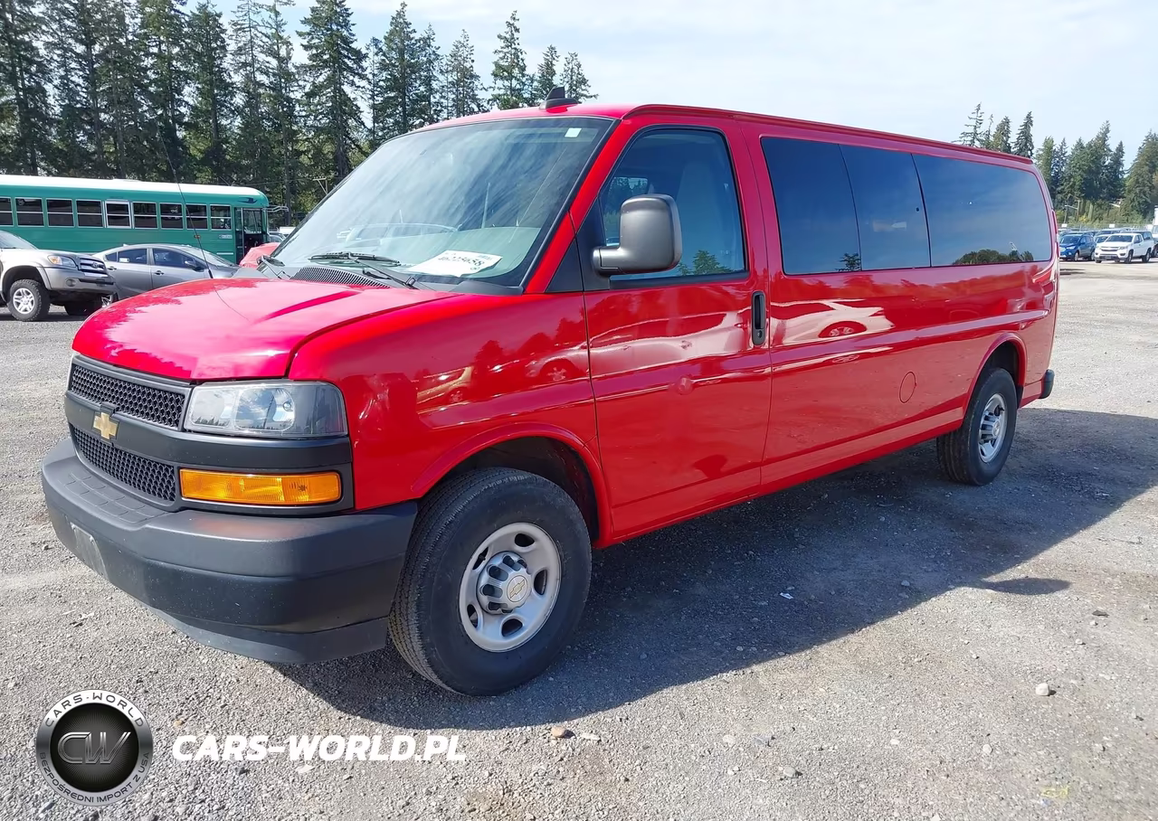 2020 Chevrolet Express Passenger Rwd 3500 Extended Wheelbase Ls VIN:1GAZGNFG5L1265797 - 2