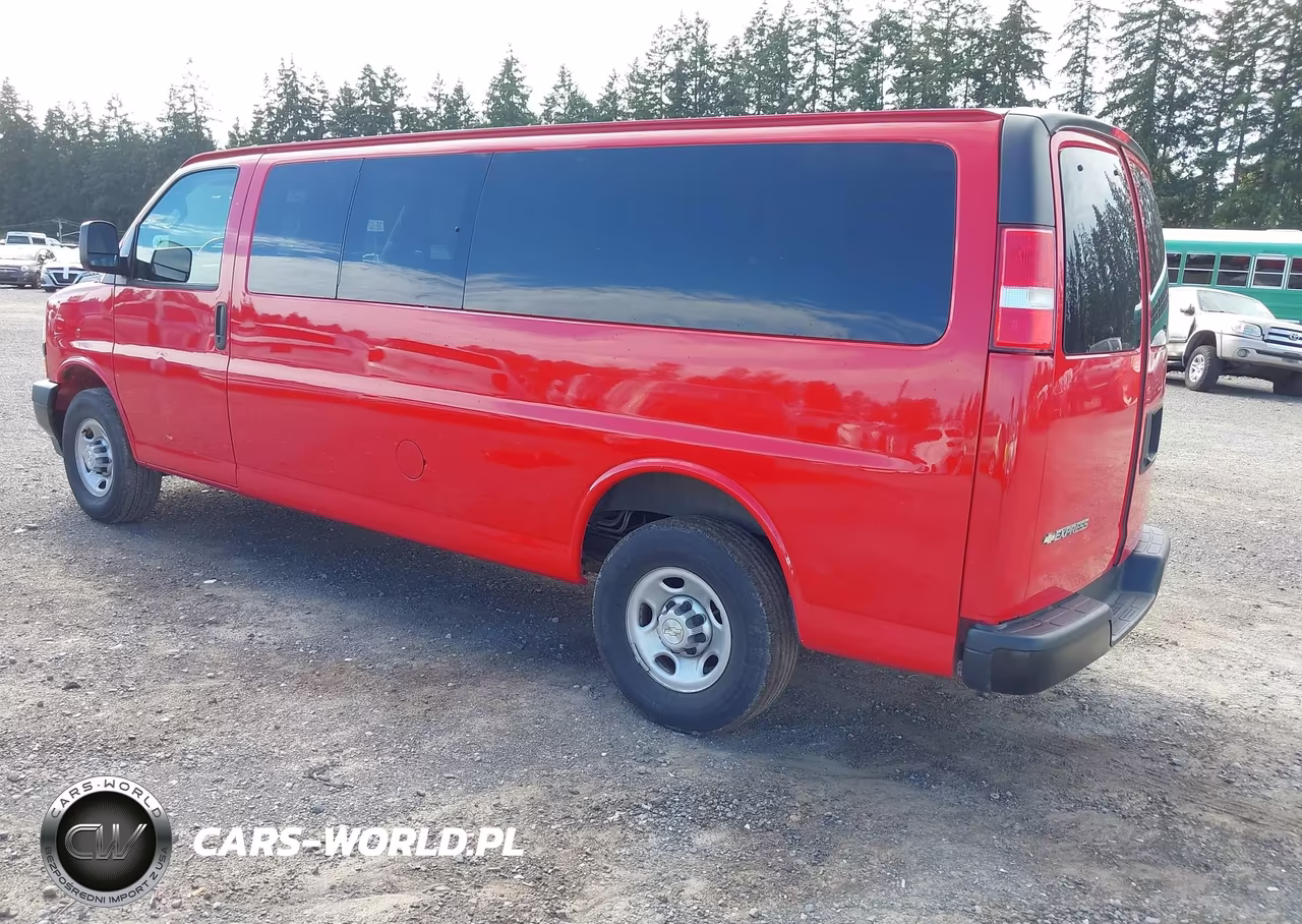 2020 Chevrolet Express Passenger Rwd 3500 Extended Wheelbase Ls VIN:1GAZGNFG5L1265797 - 3