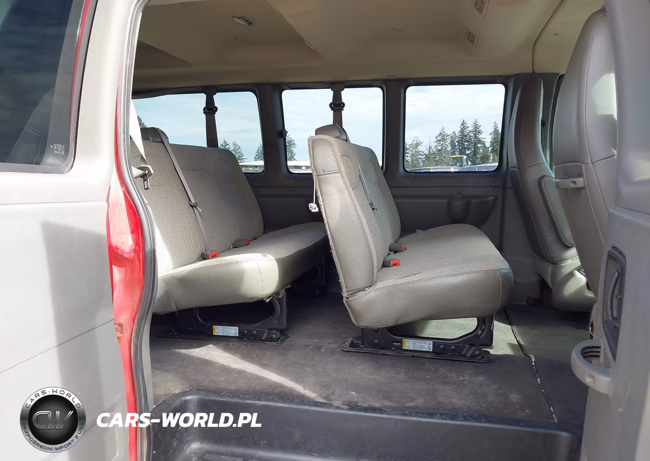 2020 Chevrolet Express Passenger Rwd 3500 Extended Wheelbase Ls VIN:1GAZGNFG5L1265797 - 8