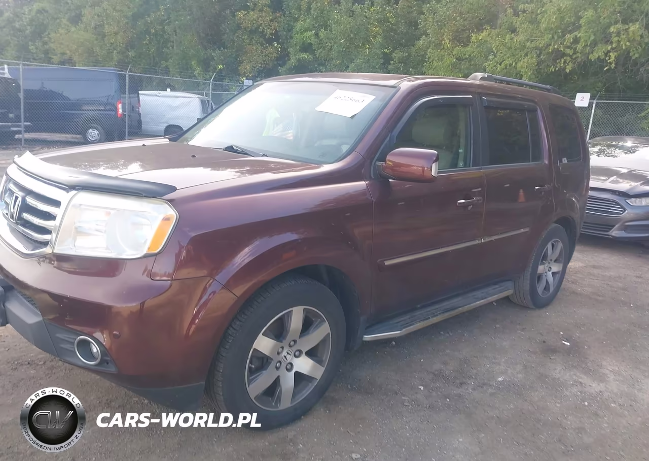 2012 Honda Pilot Touring VIN:5FNYF4H98CB062828 - 2