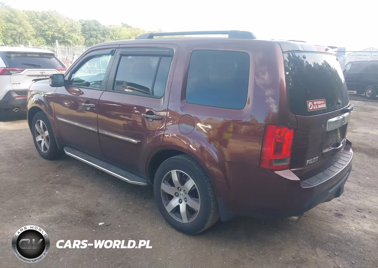 2012 Honda Pilot Touring VIN:5FNYF4H98CB062828 - 3