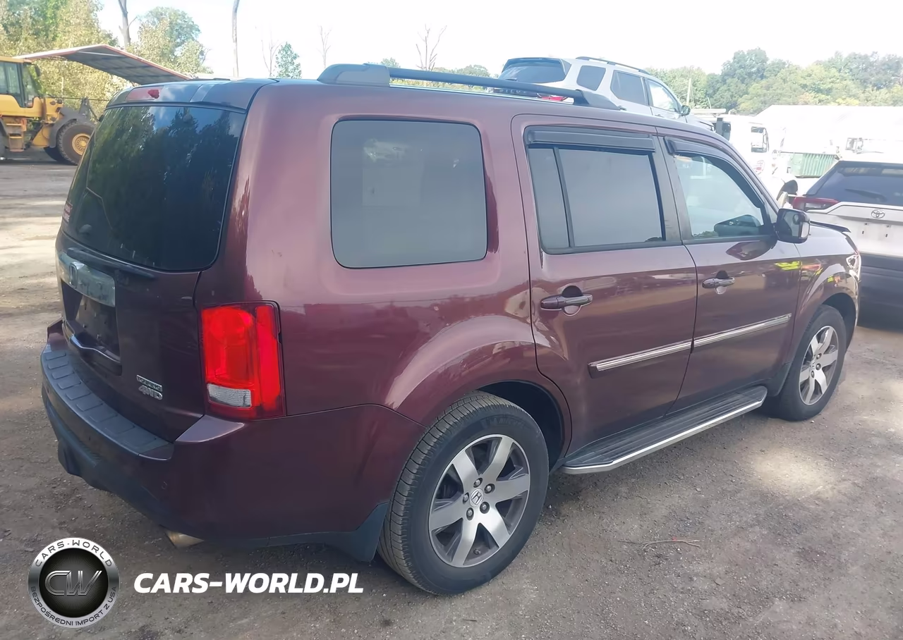 2012 Honda Pilot Touring VIN:5FNYF4H98CB062828 - 4